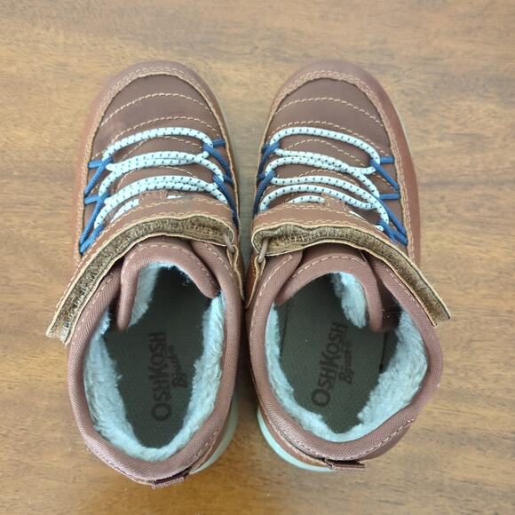 OshKosh B'gosh® Allister Toddler Boys' Ankle Boots boys size 10 GUC - Picture 4 of 9